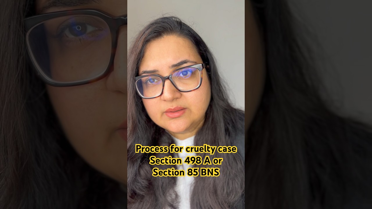 Process followed in #498a Section 85 BNS full video here  