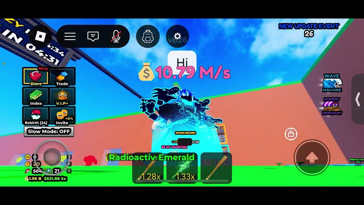Indigo plays new magma event in escape tsunami for brainrots