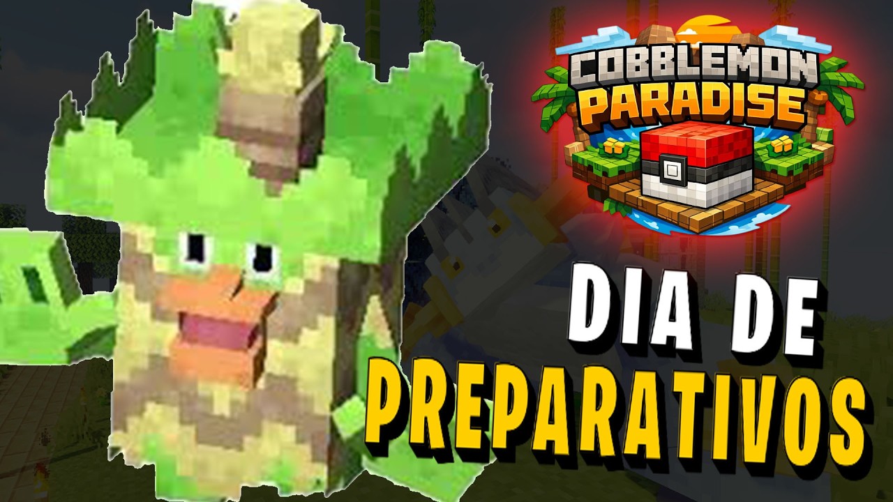 PREPARANDONOS PARA EL GIMNASIO | COBBLEMON PARADAISE #36