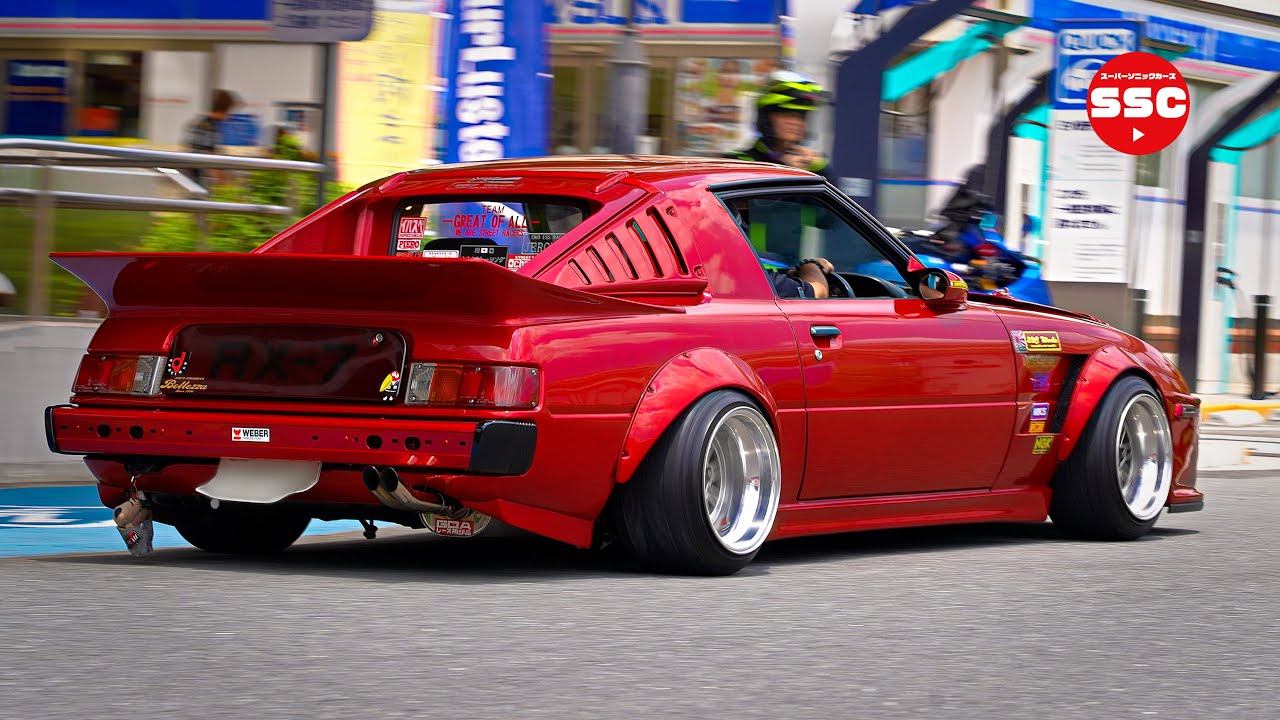 【大黒✨旧車】サバンナRX7イイですねー❗️など 大黒PA  絶版車 ネオクラシック 日本車