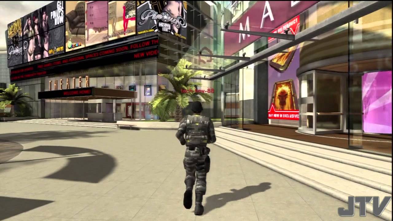 PlayStation Home Walkthrough Part 1