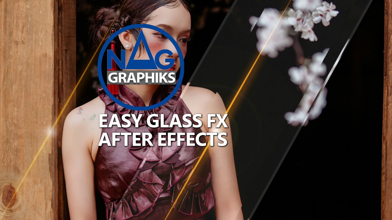 Glass FX Nag graphiks Tuto No plugin After effects Project 122