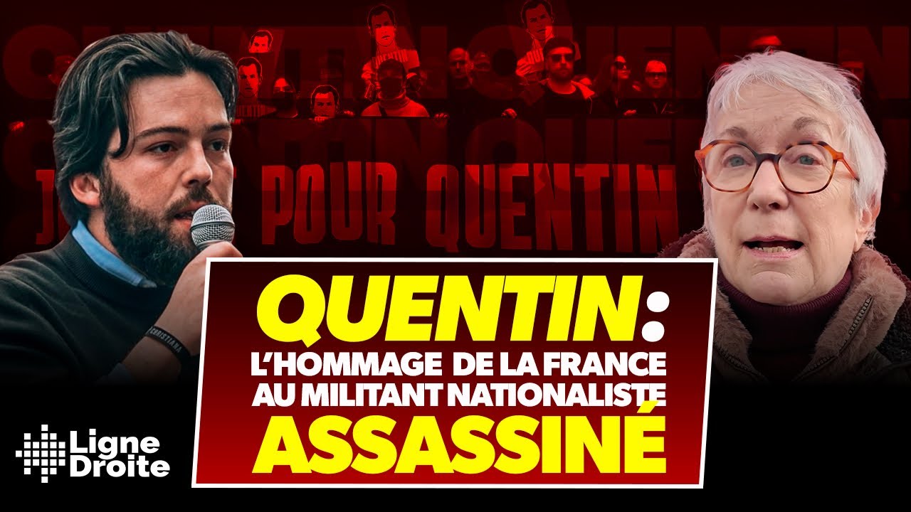QUENTIN : L&rsquo;hommage de la France au militant nationaliste assassin&eacute;