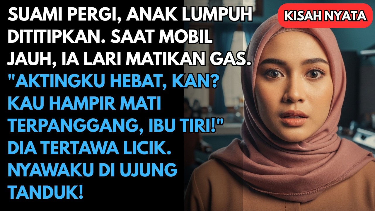 Suami pergi, anak lumpuh dititipkan.