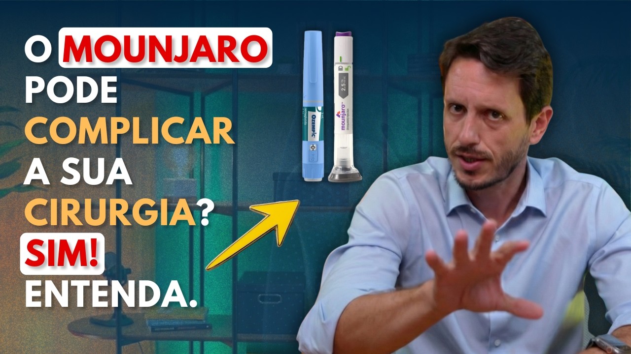 Mounjaro e Anestesia: Por que você precisa parar o medicamento antes de operar?