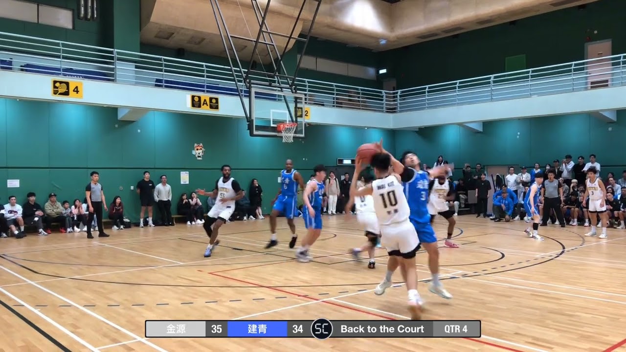 2025-03-01 男乙 聯賽 金源(白) vs 建青(藍) Q4