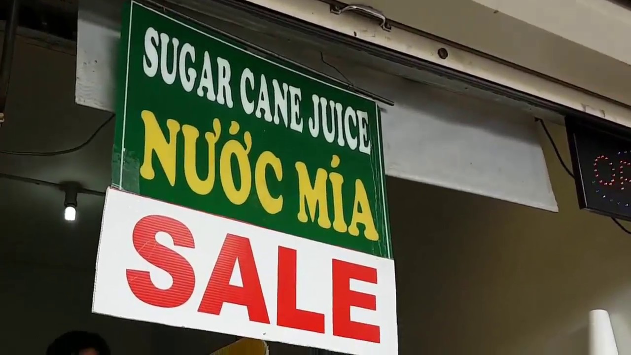 SUGAR CANE JUICE Nước M&iacute;a Thơm Ngon Australia