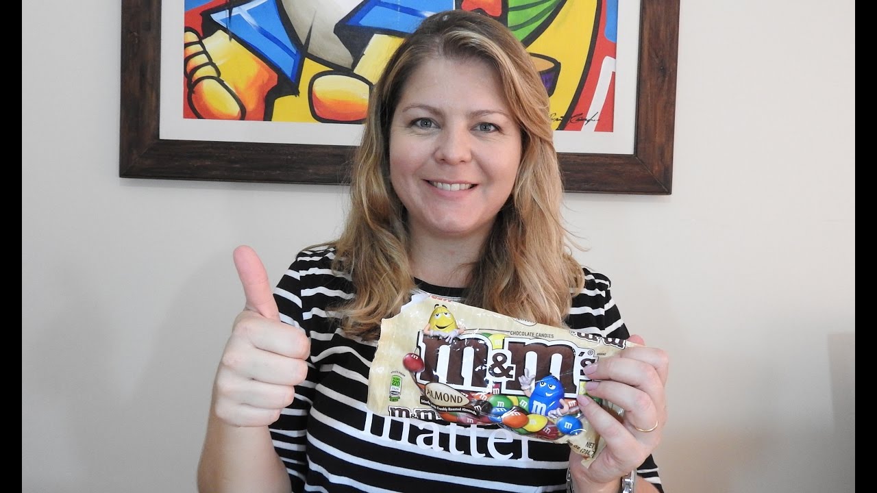 Testei e Gostei M&Ms de Am&ecirc;ndoa! Chocolate Confeito Am&ecirc;ndoas Almond