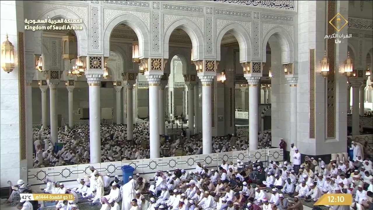 دعاء صلاة الجمعة من مكة المكرمة تقديم الاستاذ سامي عنبر  - 13 ذو القعدة 1444 (2 يونيو 2023 )