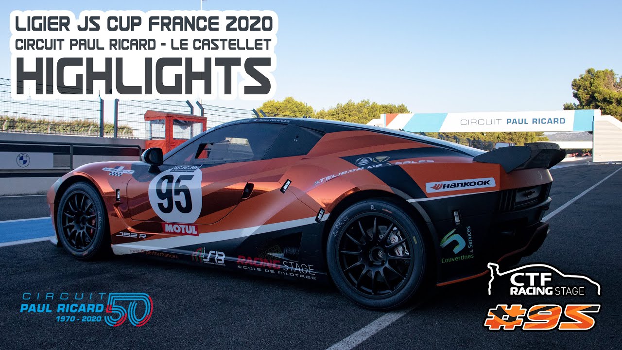Higlights Ligier JS Cup France 2020 Castellet #95 CTF RACING STAGE