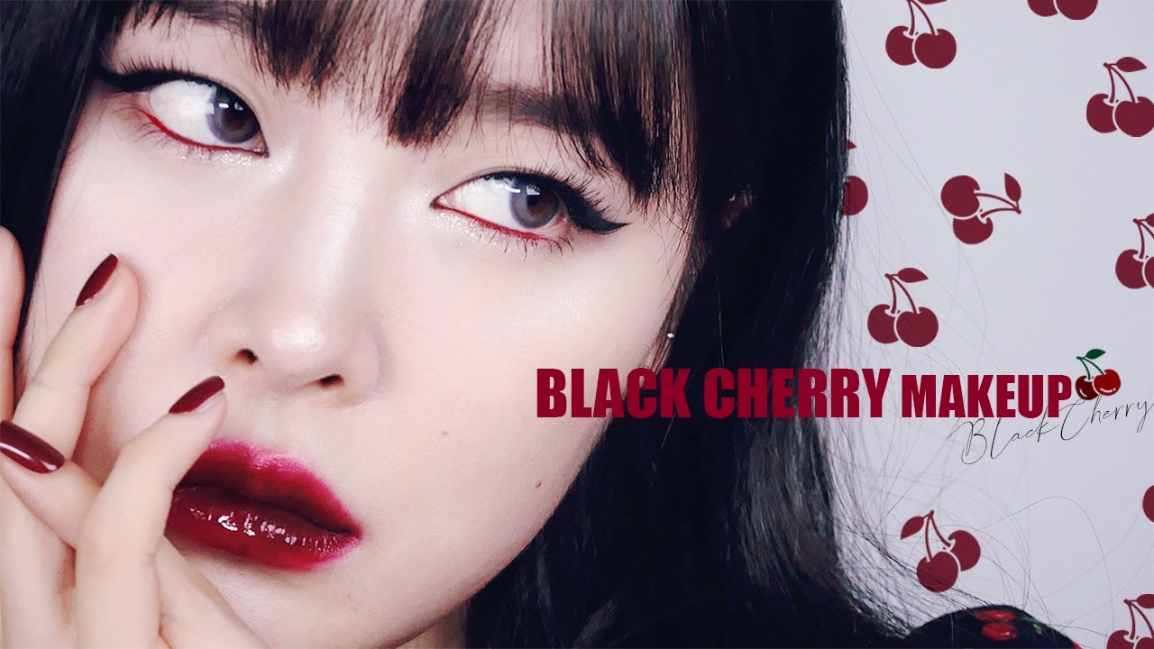 (sub) 검붉게 익은 블랙체리 메이크업🍒 Black Cherry Makeup