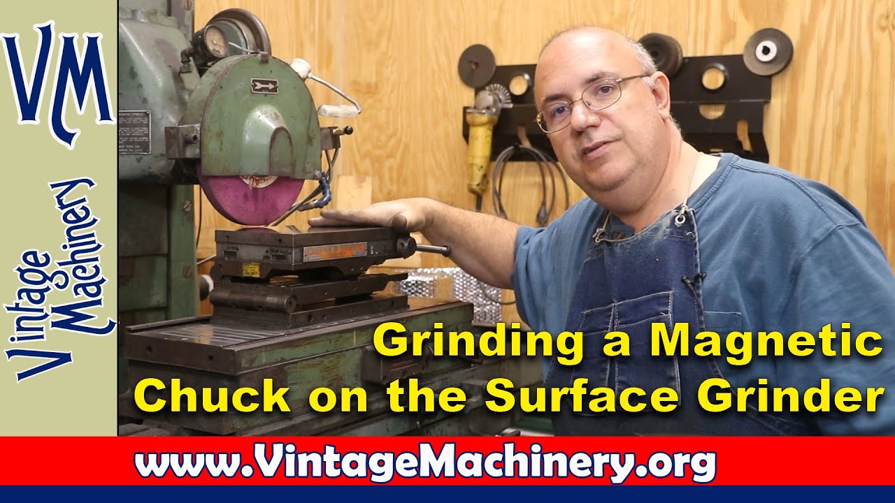 Grinding a Magnetic Chuck Flat on a Surface Grinder