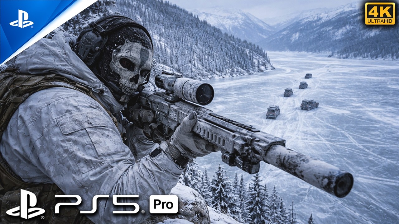 Convoy militar RUSO es DESTRUIDO en Siberia | Graficos ULTRA Realistas 4K 60 FPS | PS5 Pro