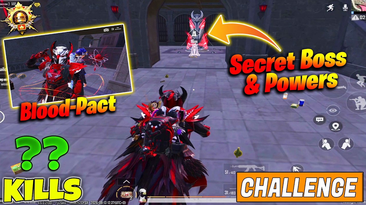 😱 OMG !! NEW UPDATE 4.6 - THIS POWER BLOOD PACT IS MOST BROKEN SKILL IN NEW 4.6 UPDATE IN BGMI/PUBGM