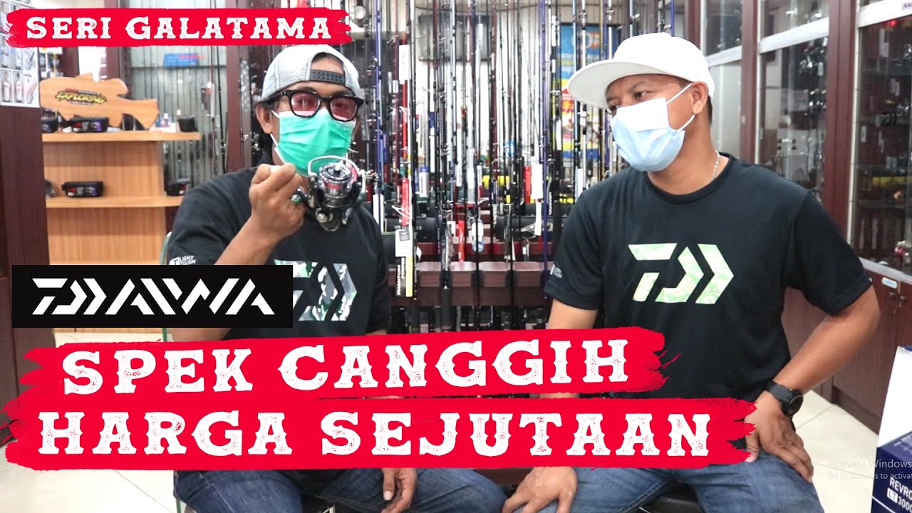 Reel Daiwa Best Seller Untuk Galatama Dibawah 1.5 Jutaan | Spek Canggih