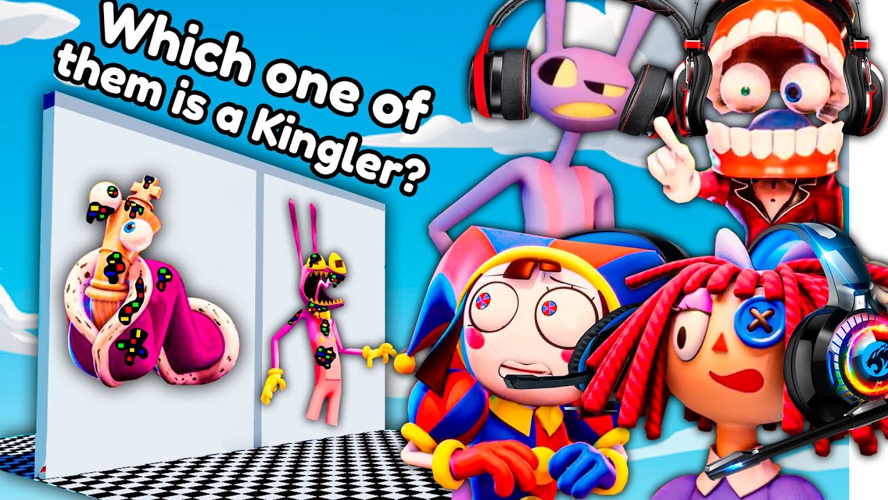 The Amazing Digital Circus Characters Play THE AMAZING DIGITAL CIRCUS QUIZ in ROBLOX! (Part 2)