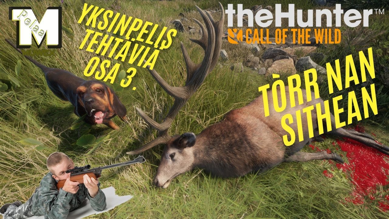 RAJUT METSÄSTYKSET - Skotlannus tehtäviä osa 3.
