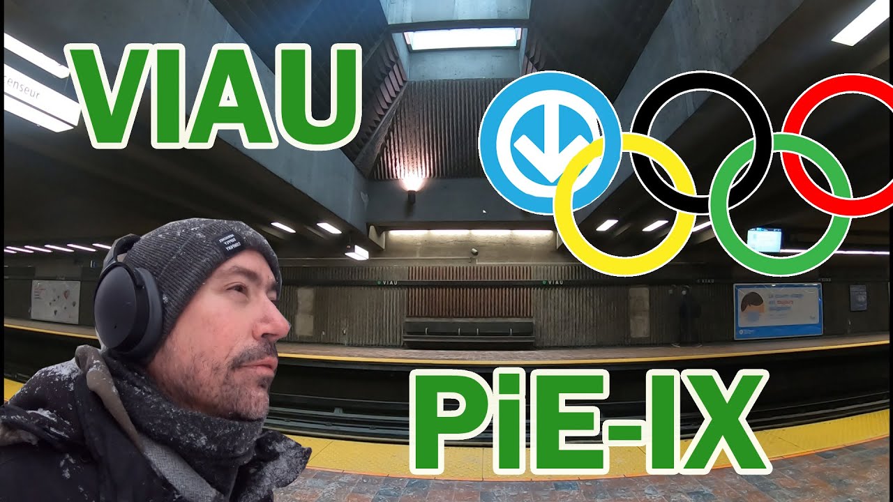 Métro de Montréal: Les stations Olympiques!
