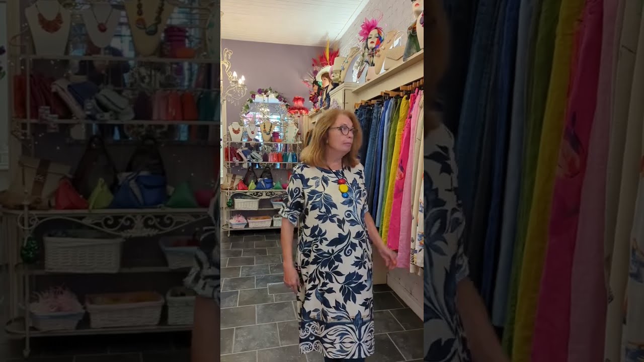 Flowery Linen Dresses: Violette Skibbereen, Ireland's Hidden Gem! #silktop #jewellery #linenfashion
