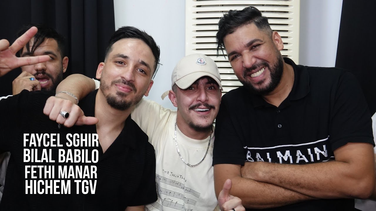 Hichem TGV/Bilal Babilo/Fethi Manar/Faycel Sghir- Sid L9adi Ana Machi Radi/Tebghi 24 cara ©️Miringé