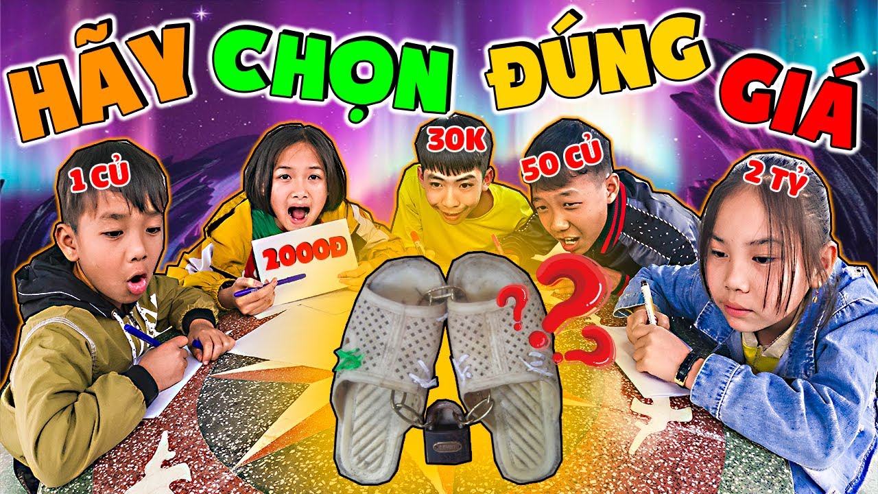 Thái Chuối | Trẻ Trâu Thử Thách Hãy Chọn Giá Đúng Phiên Bản Hack Não