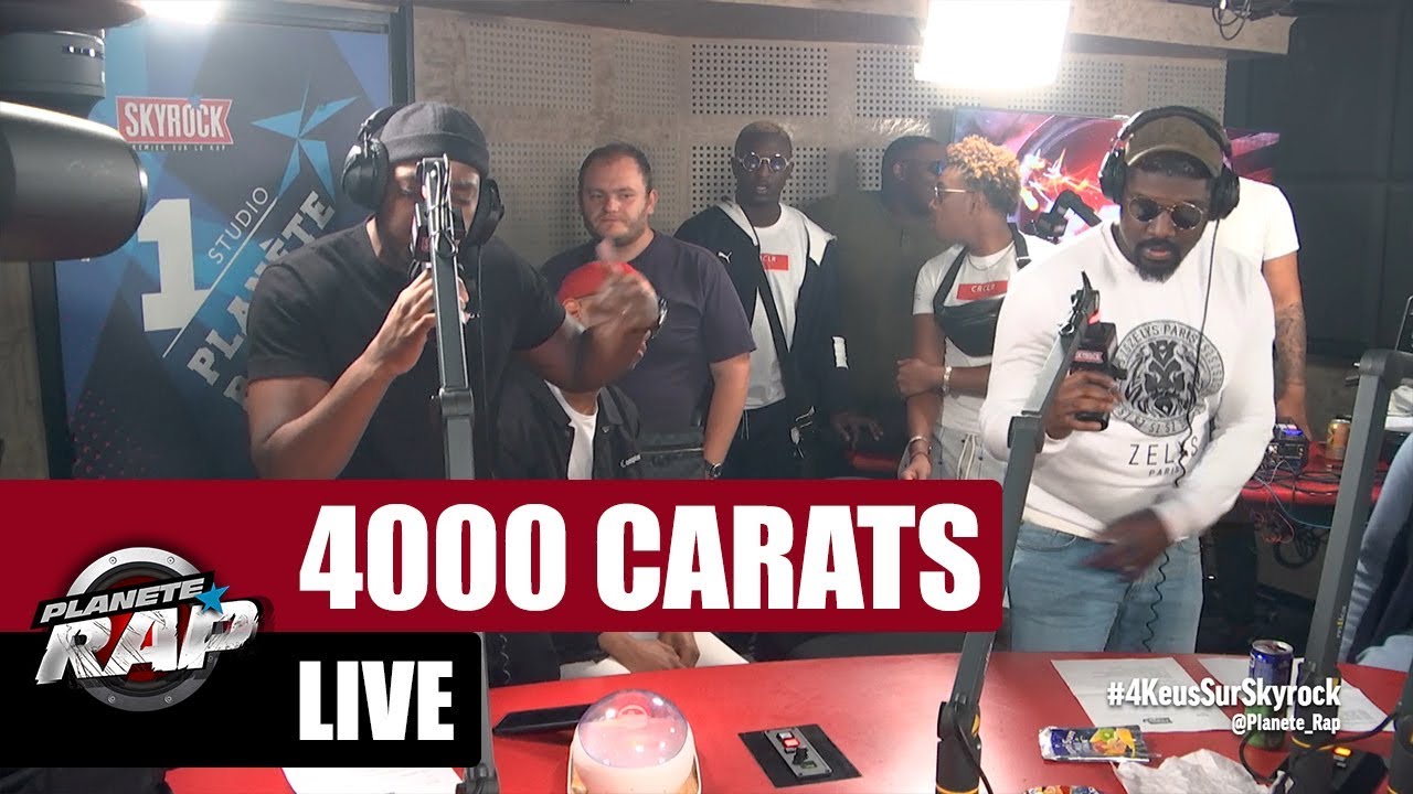 4000 CARATS en live #PlanèteRap