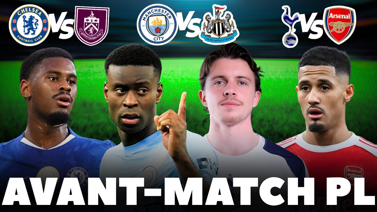 City revient à 2 points ⁉️ North London Derby ⚔️ Chelsea s'est bien reposé, pas d'excuses ! 🍿👀