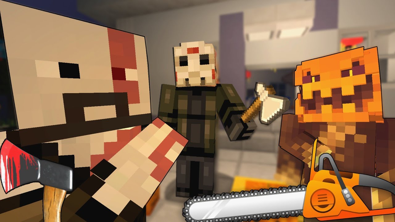 КОНЕЦ СВЕТА В ХЭЛЛОУИН - MINECRAFT КОРОТКОМЕТРАЖНЫЙ ФИЛЬМ