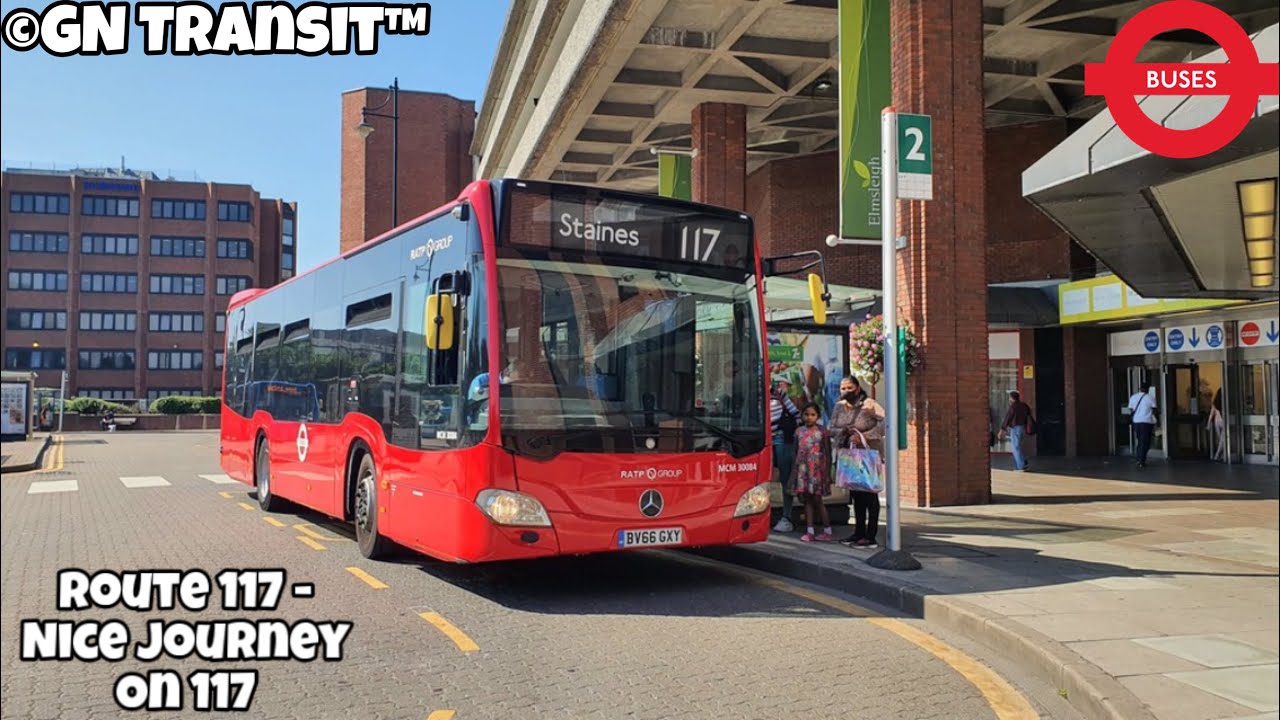 London Bus Vlog #37 | Nice Journey On 117 | (MCM92 BV66GYB)