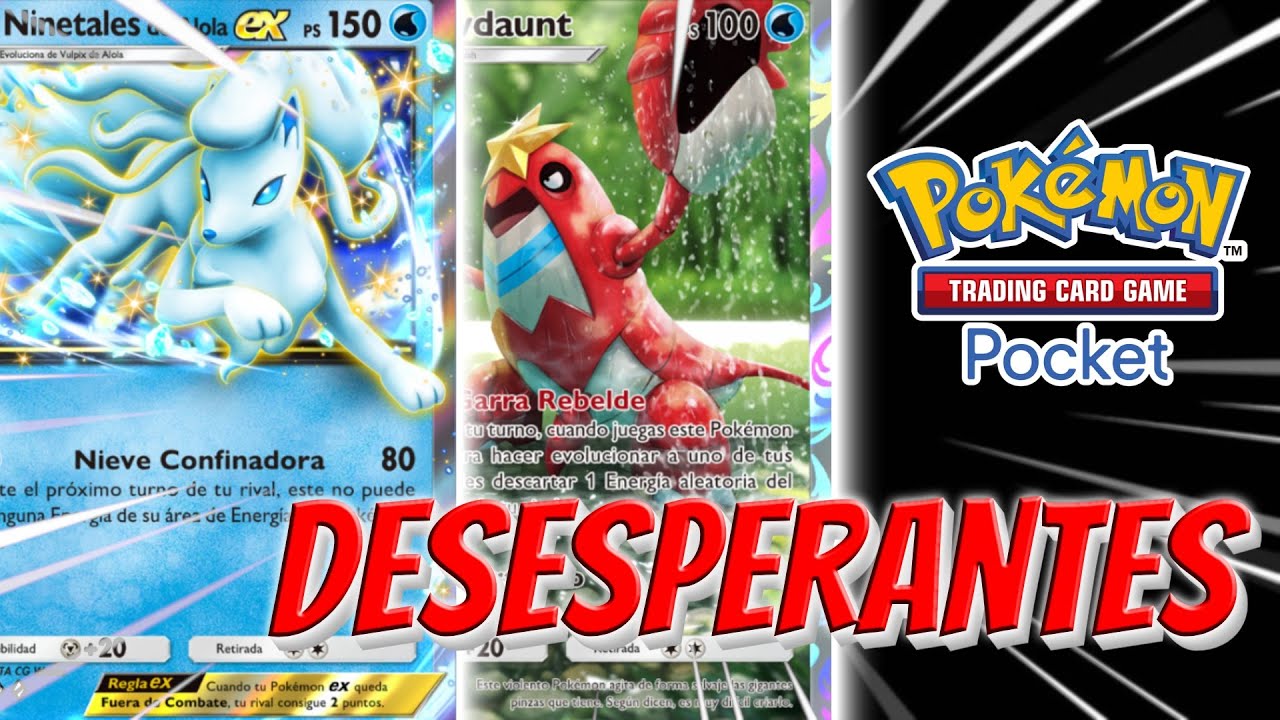 El mazo contra el que nadie quiere jugar! Ninetales de Alola Ex!! - Pokemon TCG Pocket