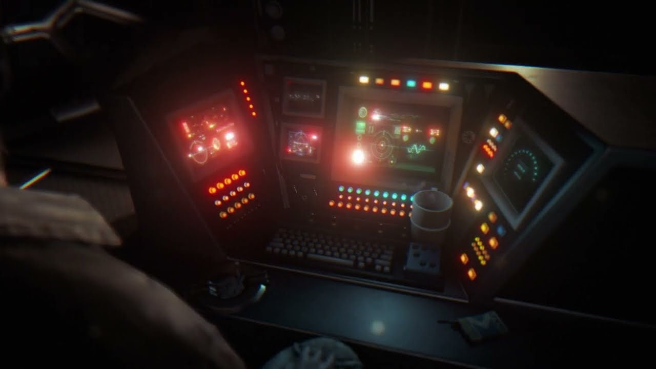 ALIEN Nostromo BRIDGE Ambience for Deep Focus & Study