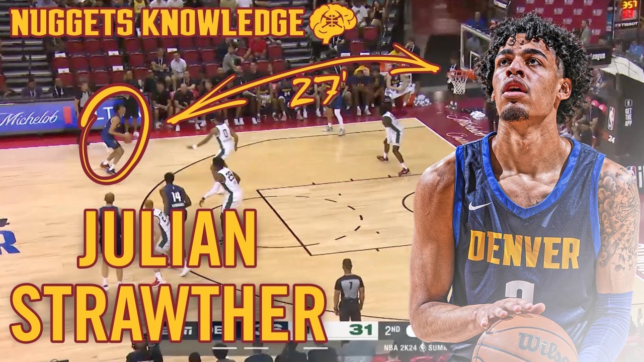 UNLIMITED RANGE 🎯I Nuggets Knowledge: Julian Strawther