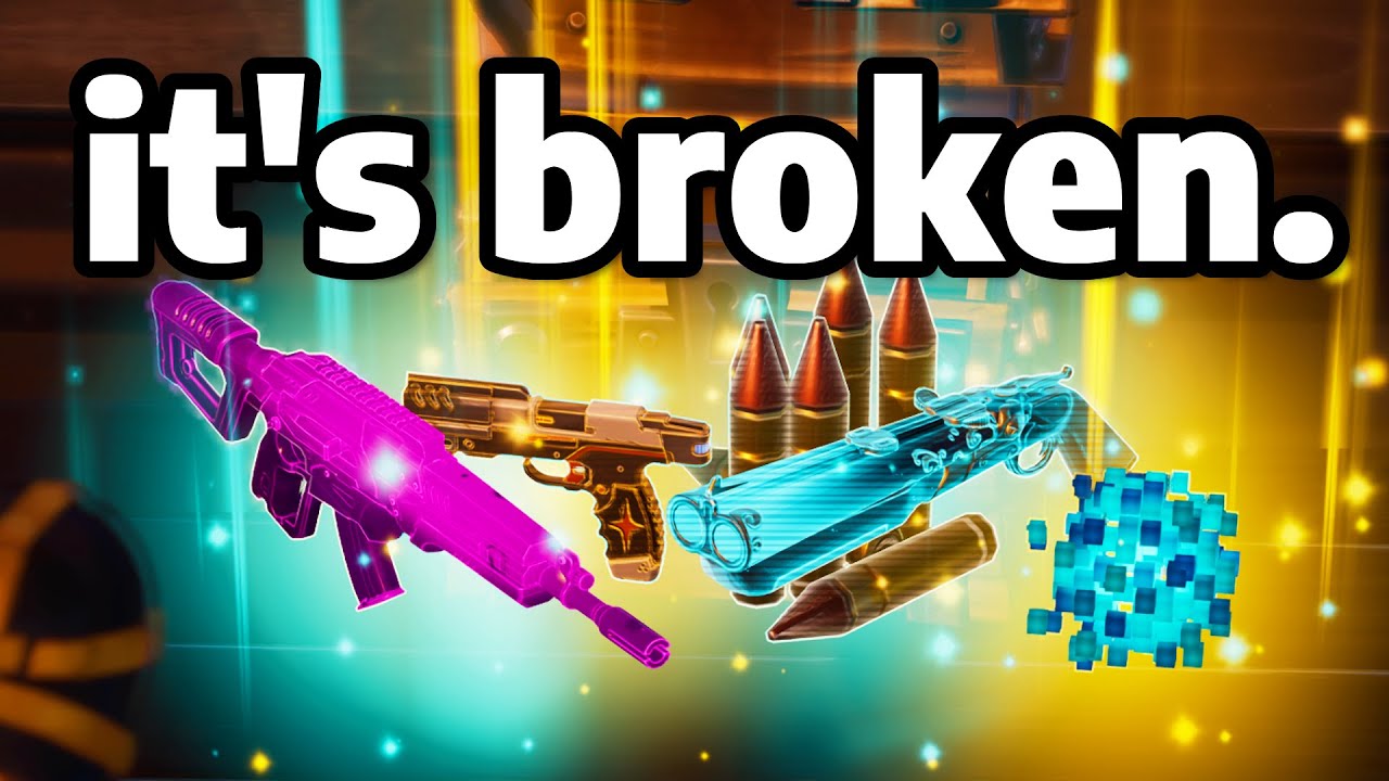 fortnite just broke chest loot 😮
