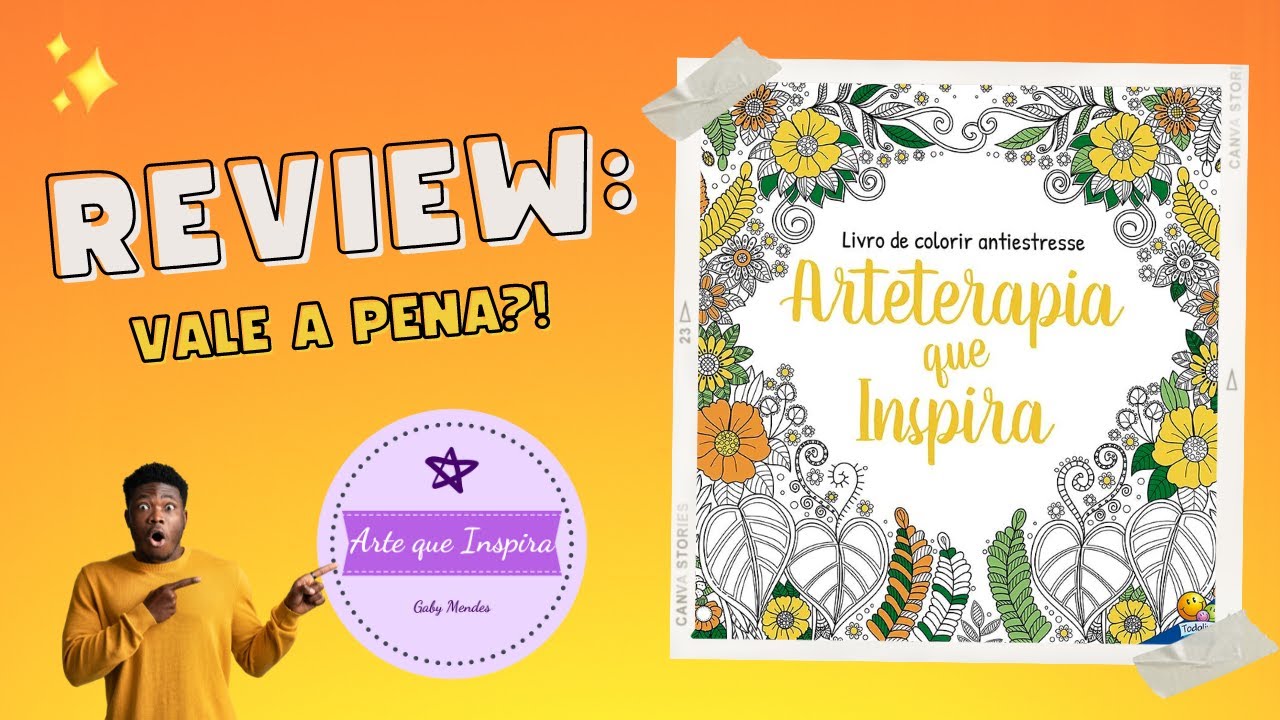 ARTETERAPIA QUE INSPIRA | REVIEW + COLORINDO COM LÁPIS LYRA #coloringbook #livrodecolorir