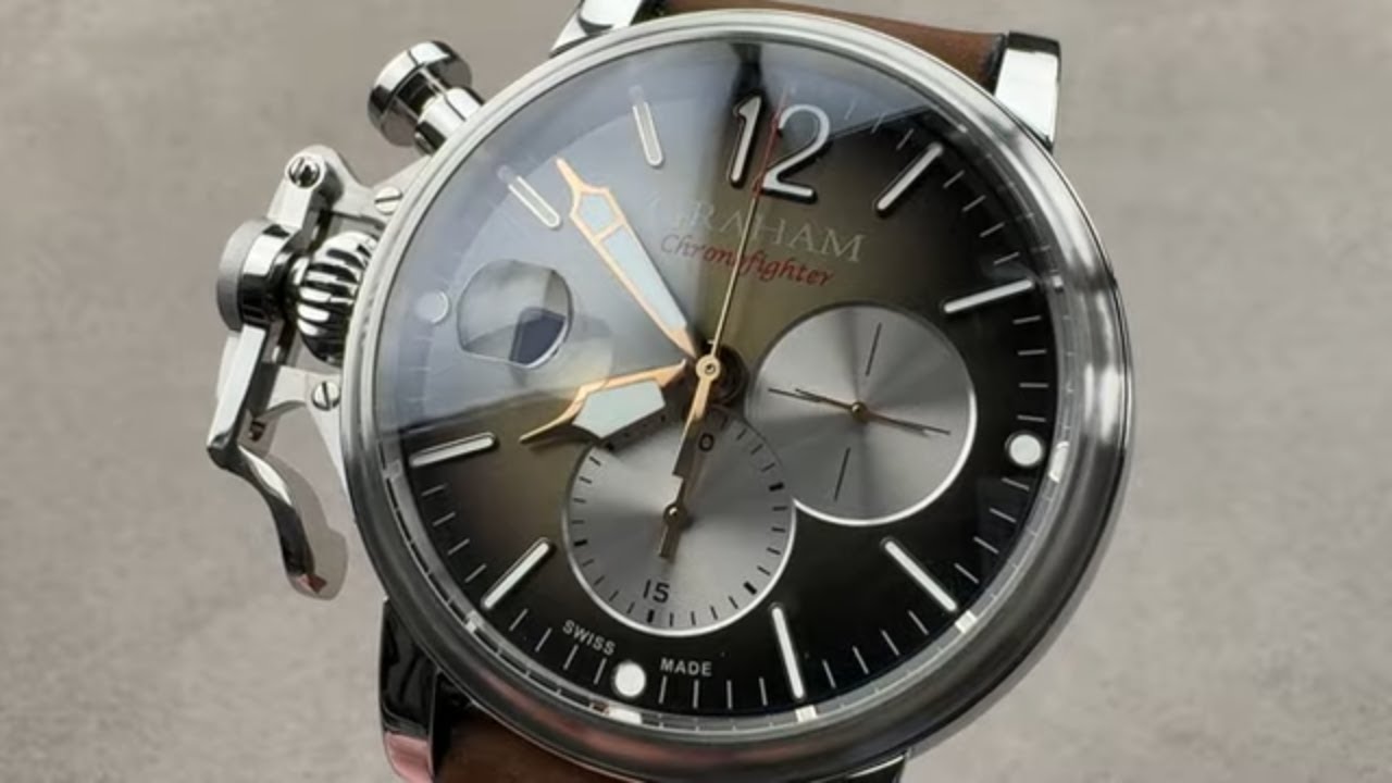 Graham Chronofighter Grand Vintage Left Hand (2CVDS.C02A.L132B) - 47mm Destro LHD Watch Review