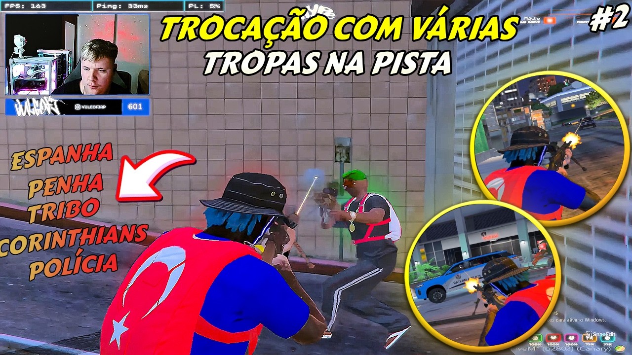 TURQUIA TROCAÇÃO COM VÁRIAS TROPAS  NA PISTA  - ROLOU MUITA POCAÇAO - BKINHO HYPE RP
