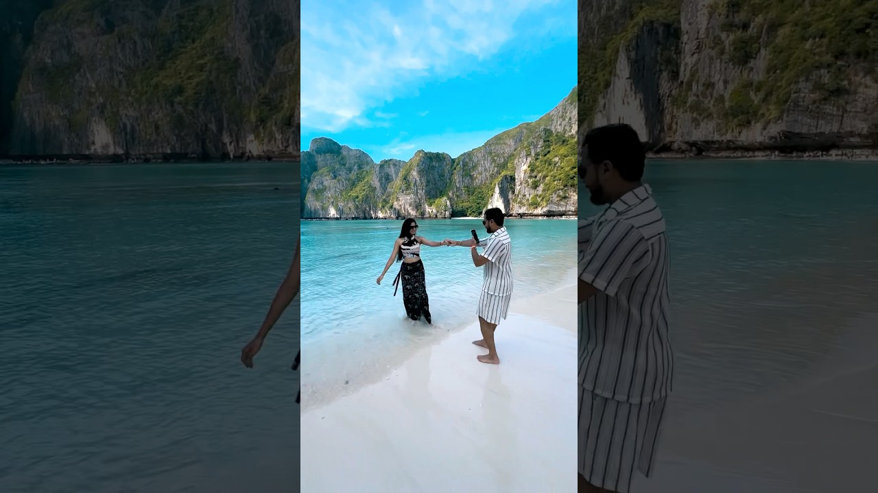 Try this creative couple transition video on your next trip❤️#creative #shorts #couplegoals #travel