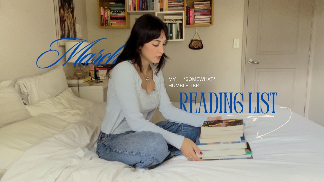 my (hopeful) reading list for march