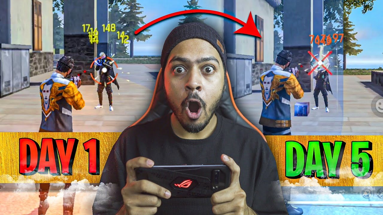 i practiced  “HEADSHOT” for ( 5 DAY'S ) 😱 Here's what happened .