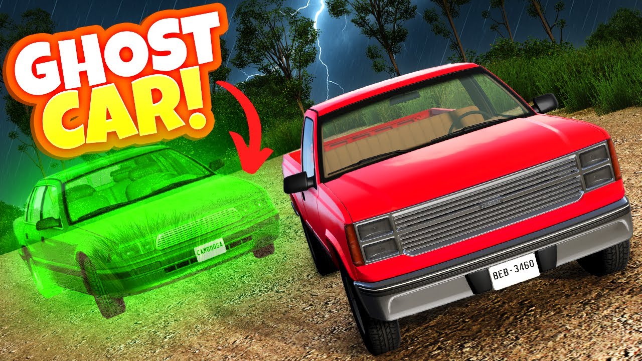 The GHOST CAR is Back and It's Chasing Me in BeamNG Drive Mods!