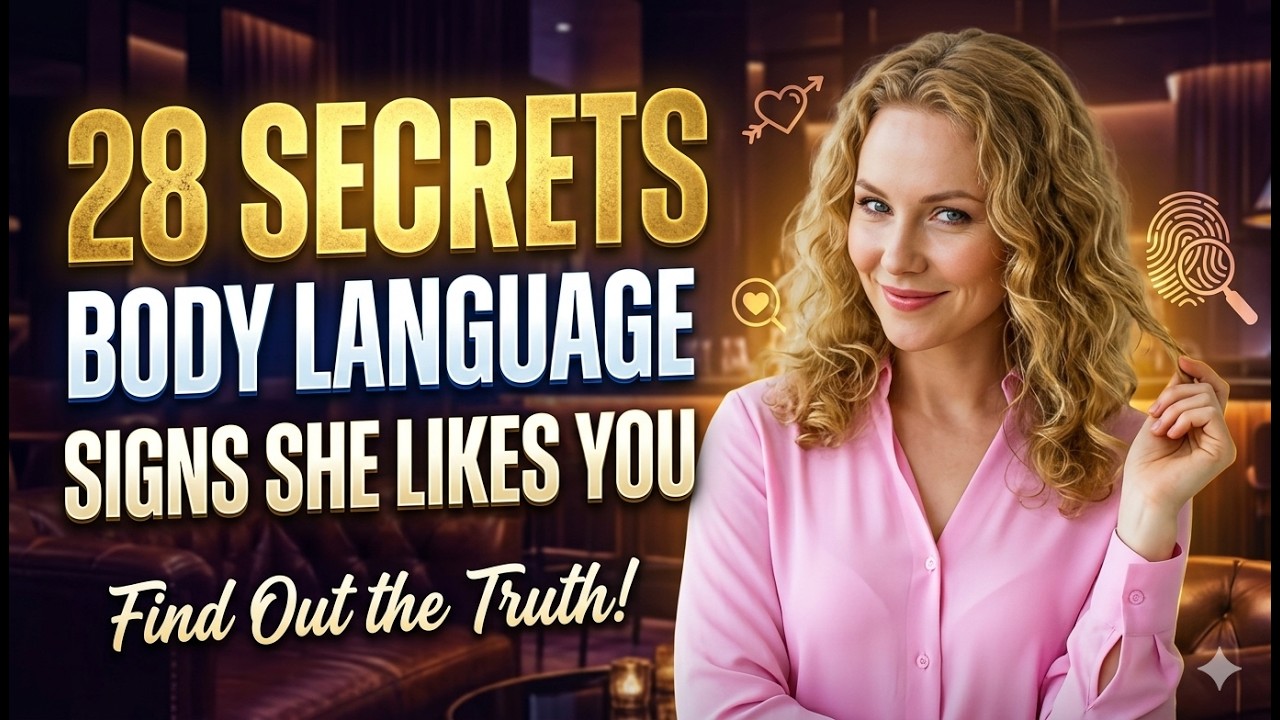 28 Secret BODY LANGUAGE Signs She Likes You – How To Tell If A Girl Likes You Using Body Language 10