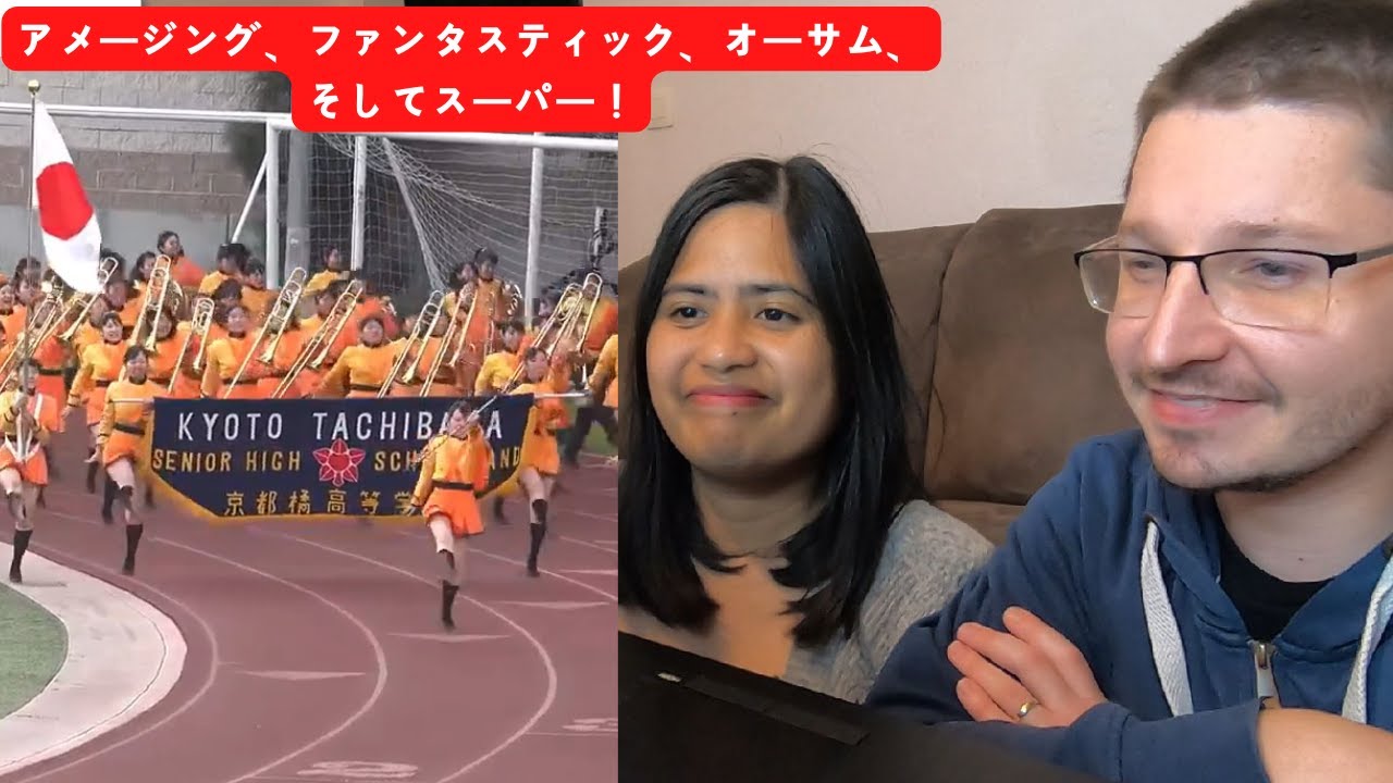 [海外反応]  2018パサディナバンドフェス - 京都橘高校吹奏楽部 / 2018 Pasadena Bandfest - Kyoto Tachibana SHS Band REACTION