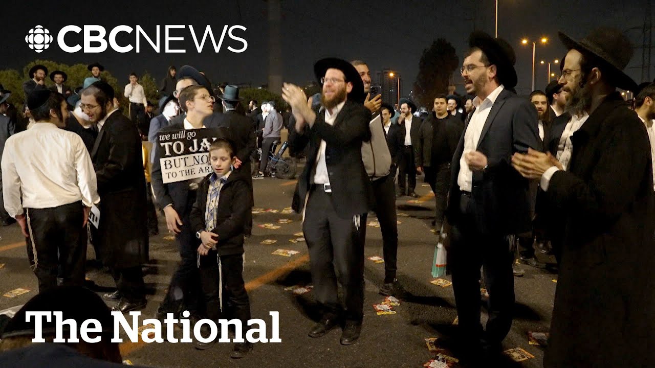 Ultra-Orthodox Israelis rally against plans for military conscription