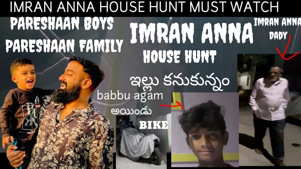 Pareshaan Boys Imran Anna House Hunt @pareshanboys @pareshanfamily @pareshaanbabbu07