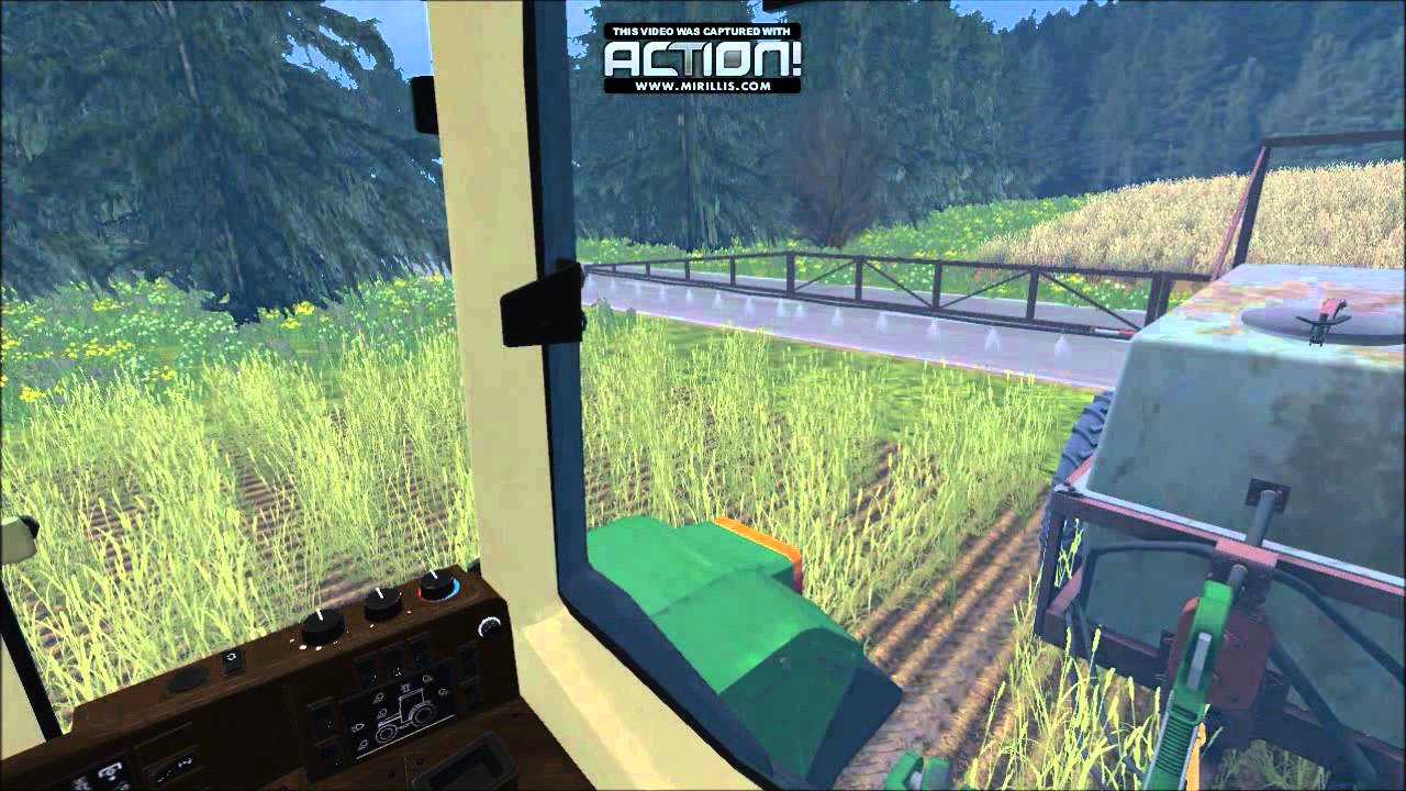 Oprysk pszenicy JD 6410 w Farming Simulator 2015/GoPro/