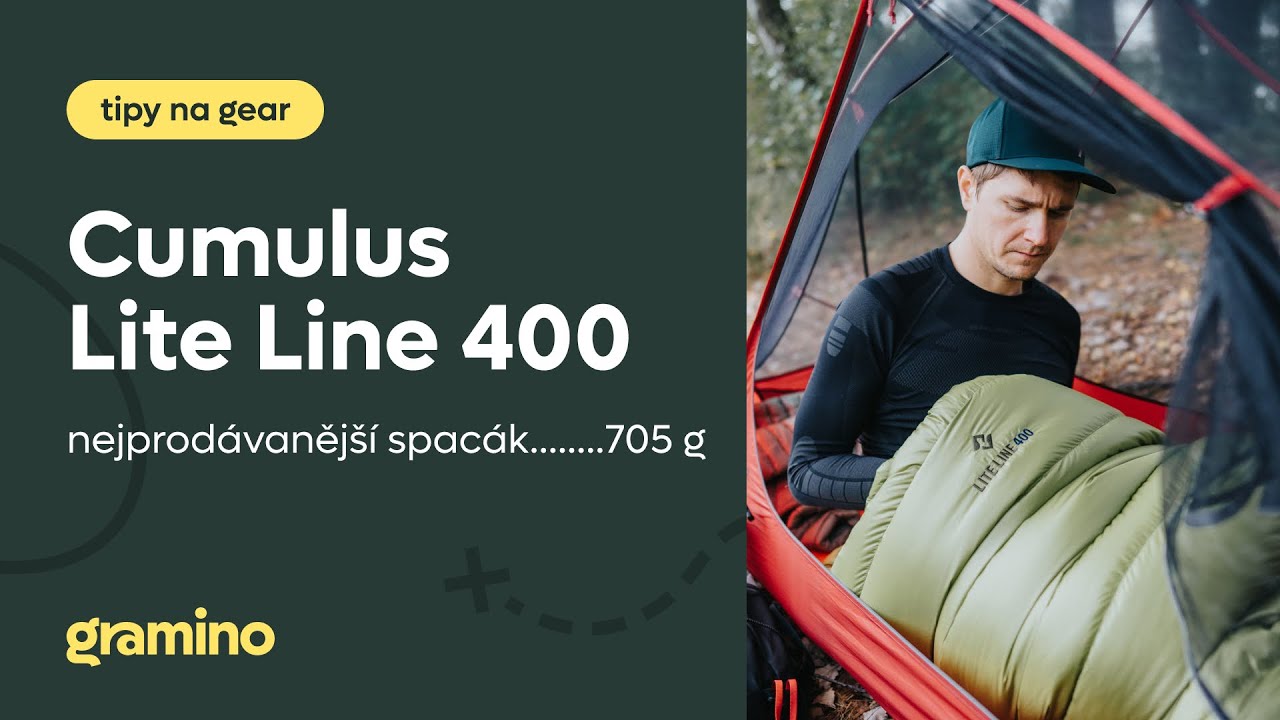 Představení: péřový spacák Cumulus Lite Line 400 | gramino.cz