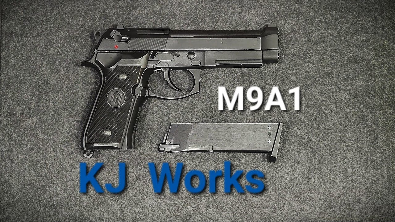 KJ Works M9A1. Cómo desarmar, limpiar, engrasar, y armar tu M9A1 de airsoft, de KJ Works
