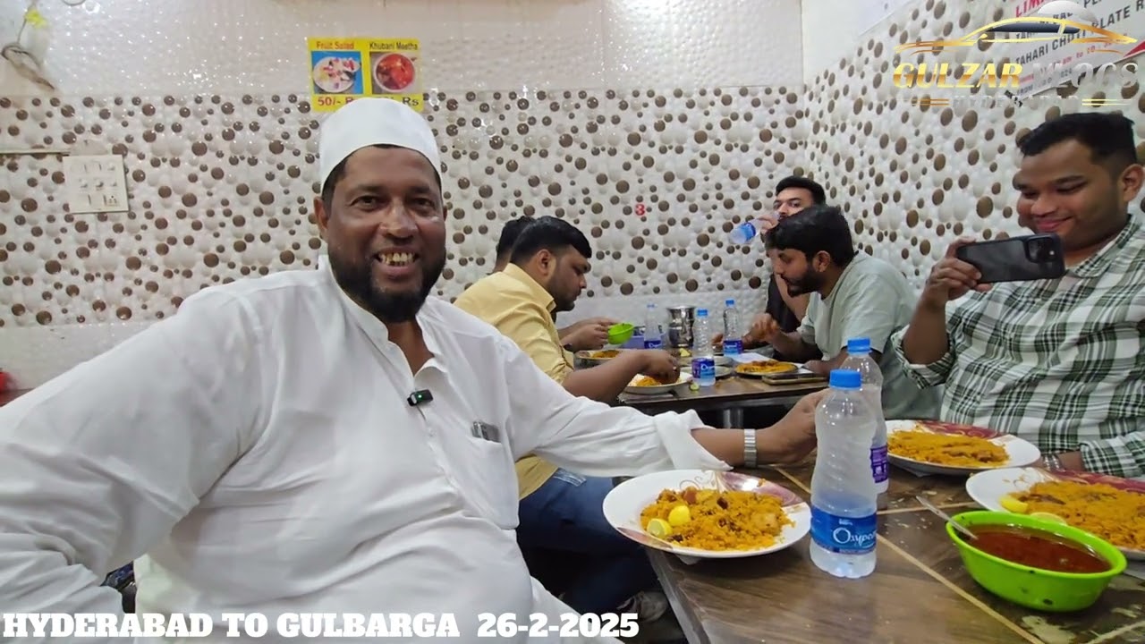 Hyderabad to GULBARGA DARGAH SHARIF GULZAR VLOGS HYD 