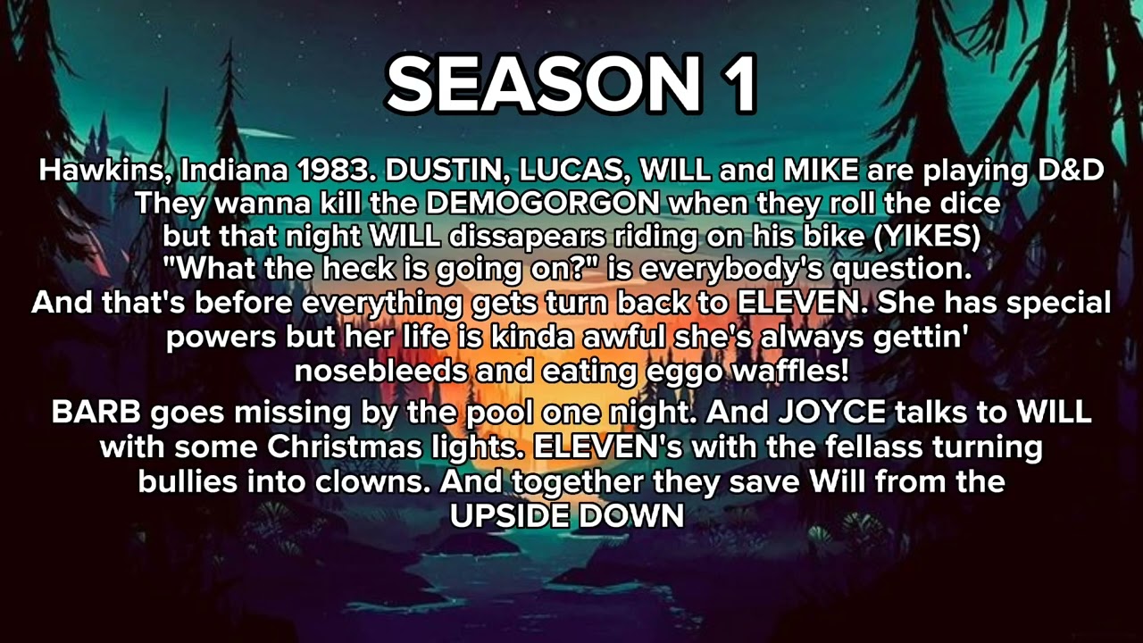 Stranger Things Rap Recap/Stranger Things Rap Song (Lyrics)/ from 