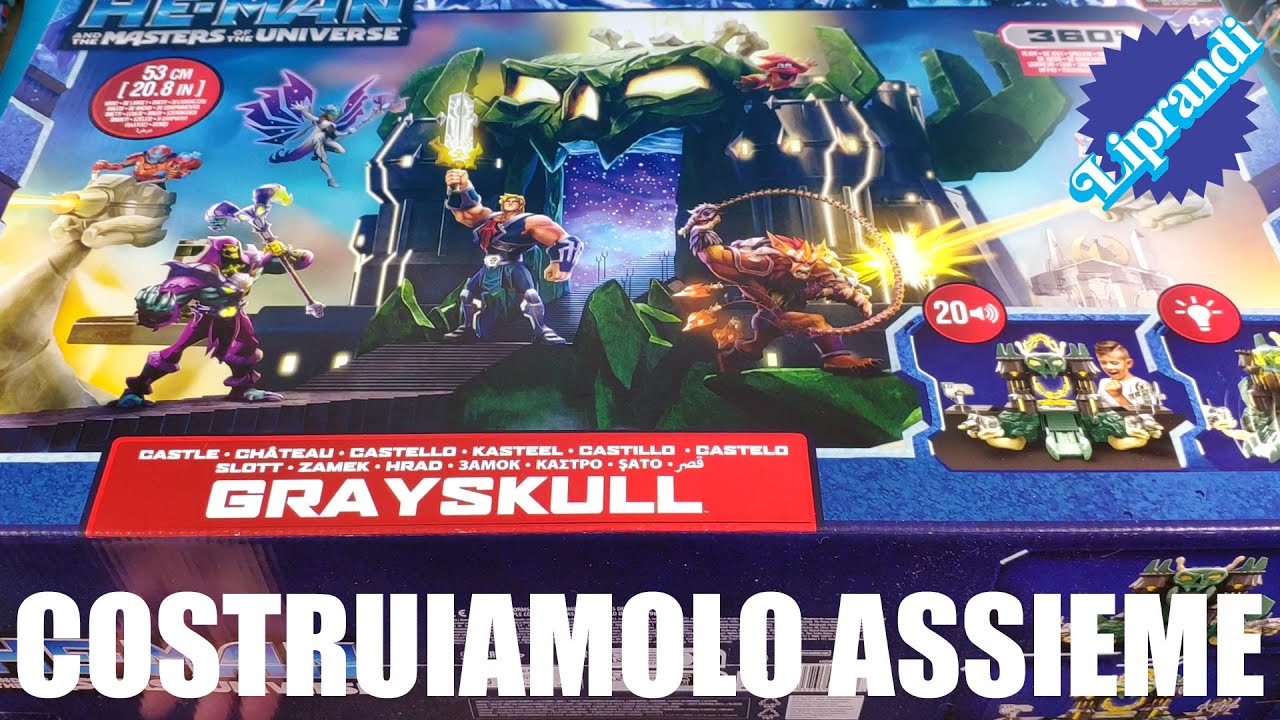 IL FRATELLO GRANDE - NETFLIX CASTLE GRAYSKULL UNBOXING